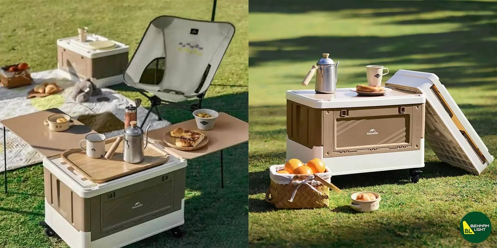 جعبه ذخیره‌سازی تاشو نیچرهایک مدل CNK2350XB012