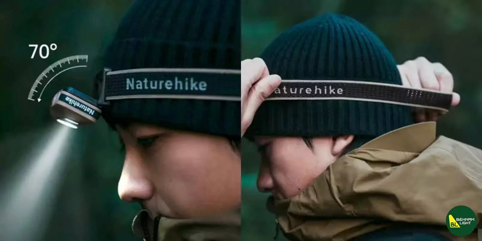 چراغ پیشانی Xingyu Pro نیچرهایک مدل CNK2450ZM015