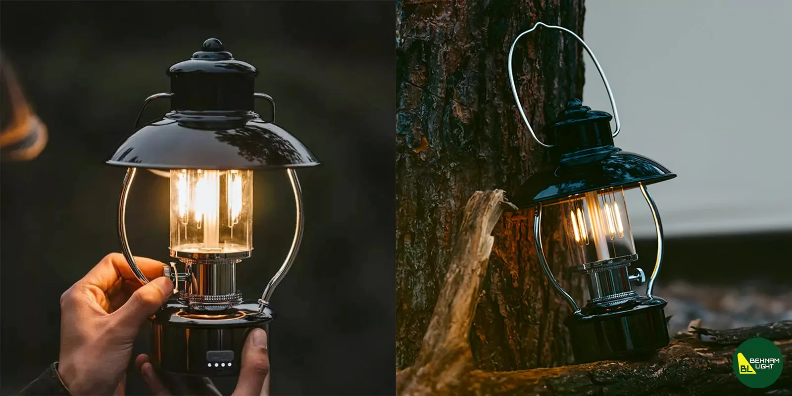 چراغ فانوس شارژی نیچرهایک مدل CNH22DQ025