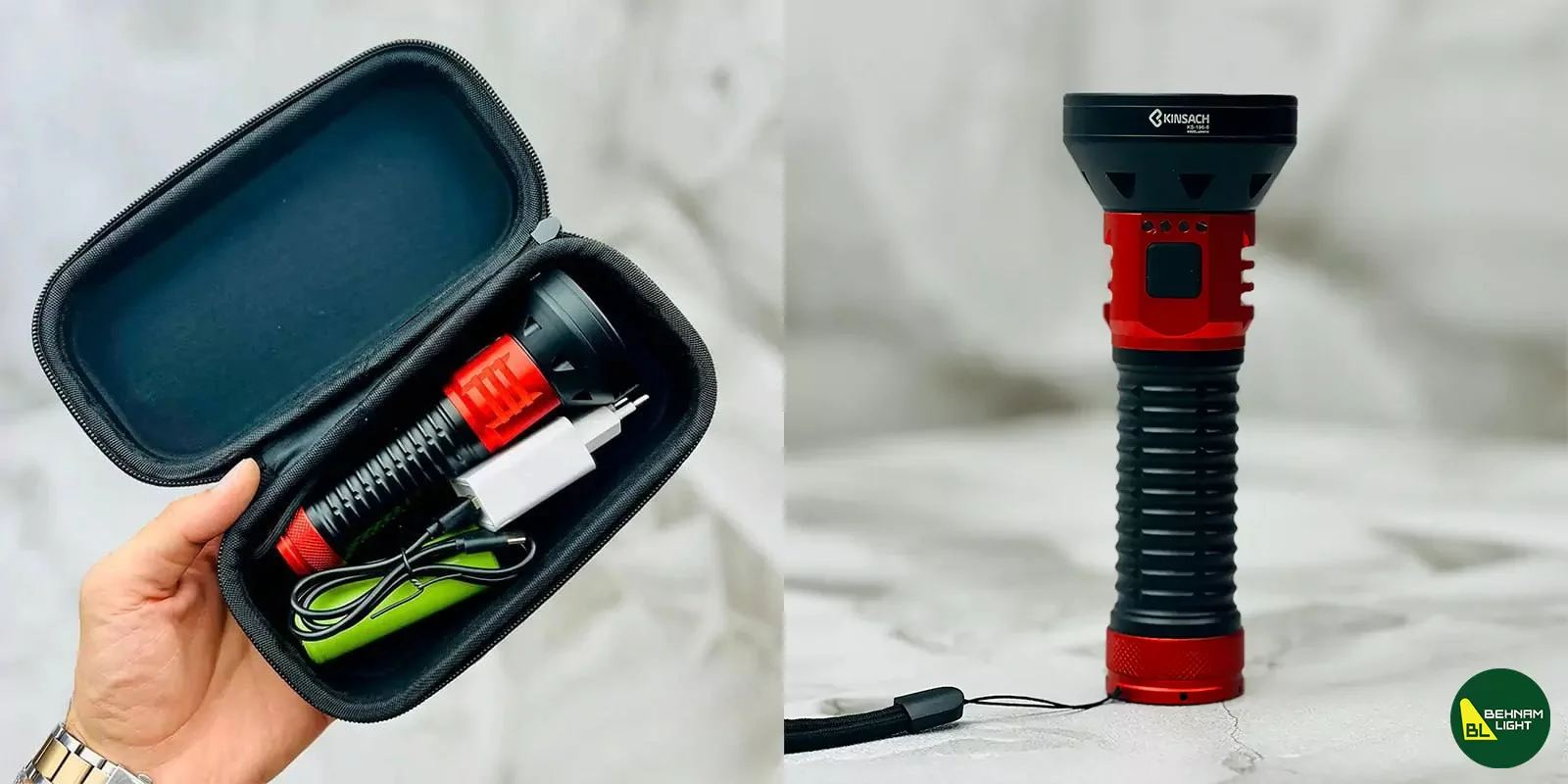 چراغ قوه کینساچ مدل Kinsach KS-196-6