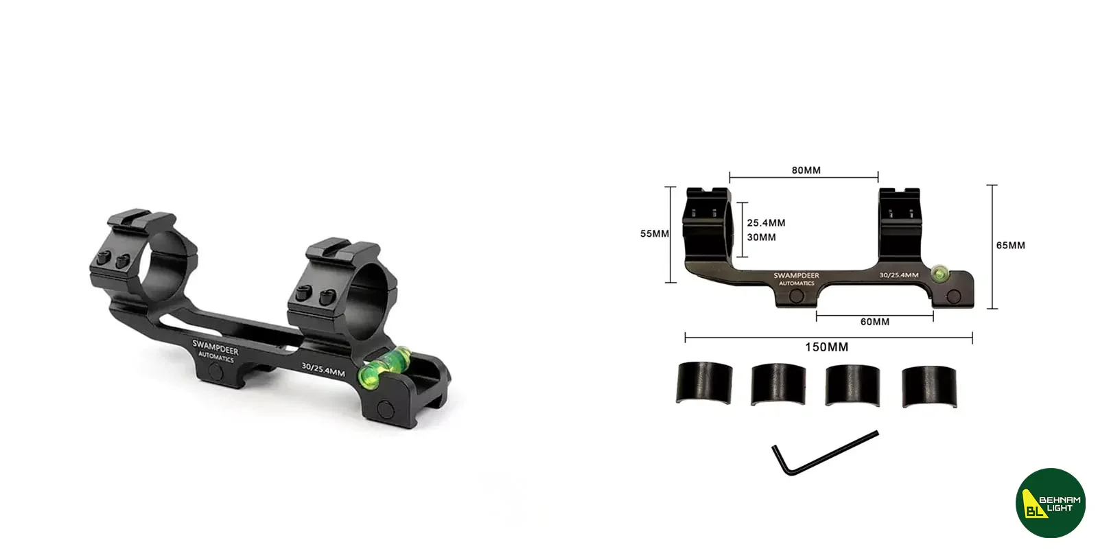 پایه دوربین یک تکه تراز دار CT برند SWAMPDEER