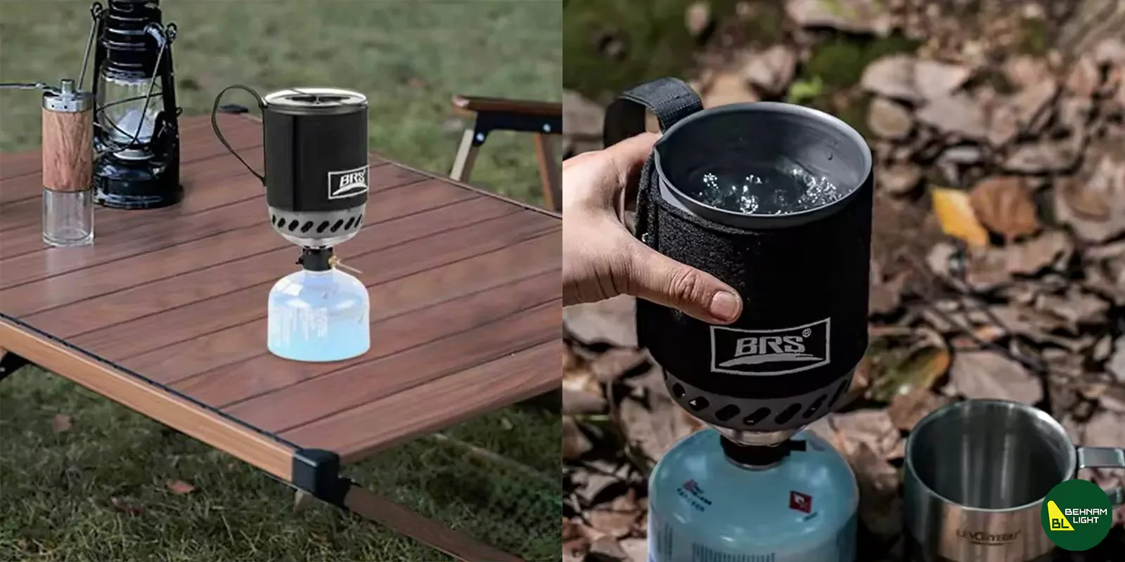 سرشعله و قابلمه یکپارچه بی آر اس BRS مدل BRS-61