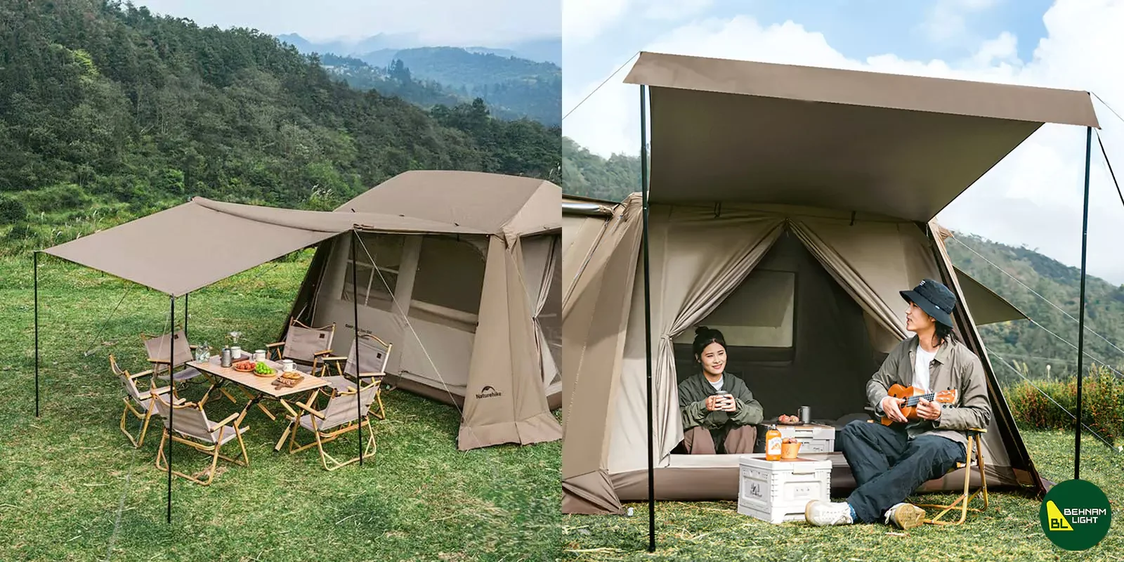 چادر Village 6 سری 2 نیچرهایک مدل CNK2300ZP021