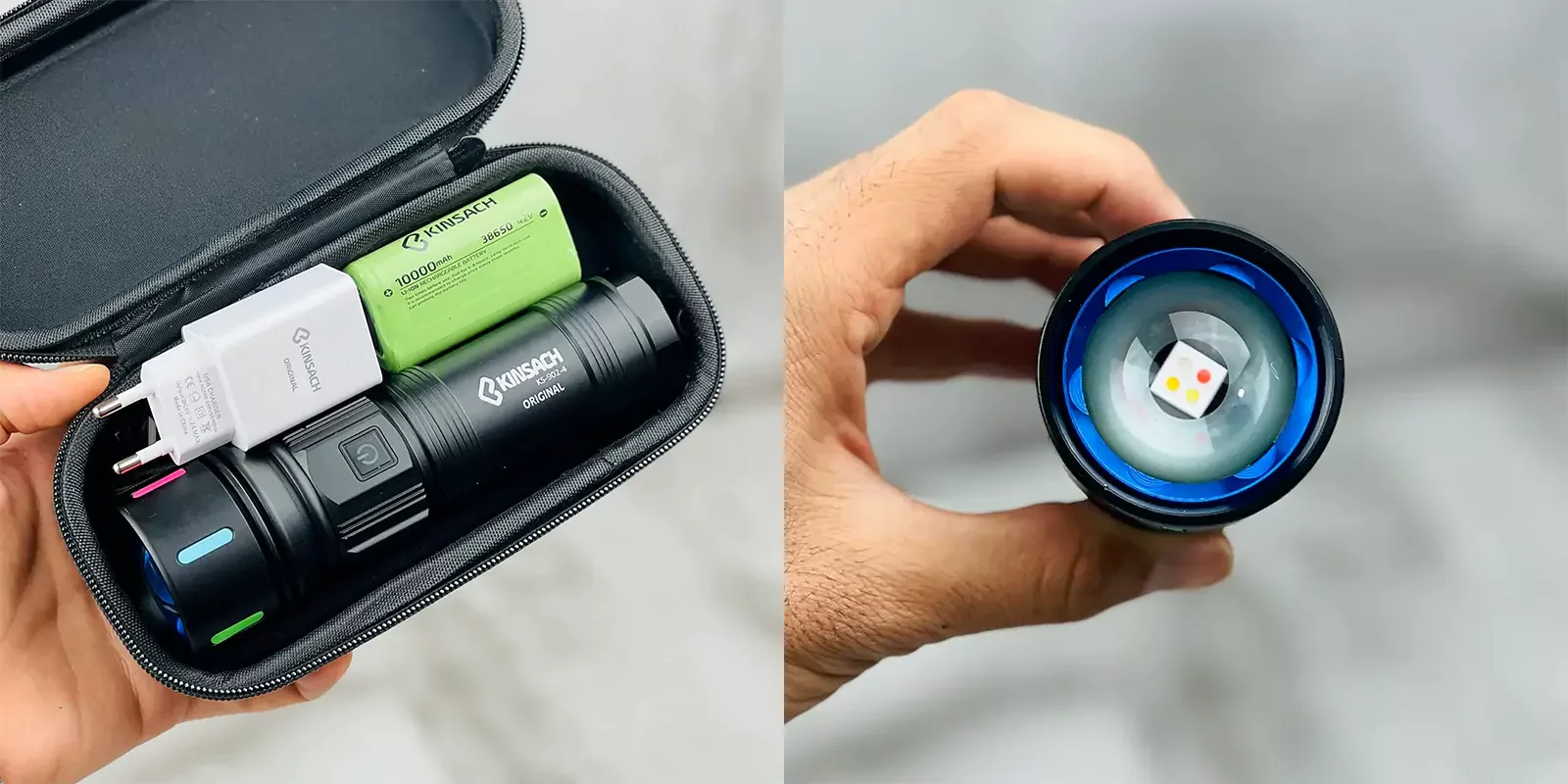 چراغ قوه کینساچ مدل Kinsach KS-902-4
