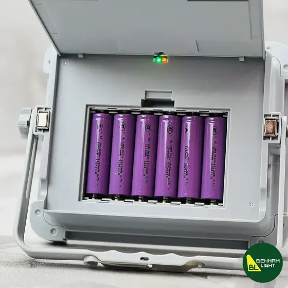 پروژکتور شارژی 100 وات مدل A7-100W