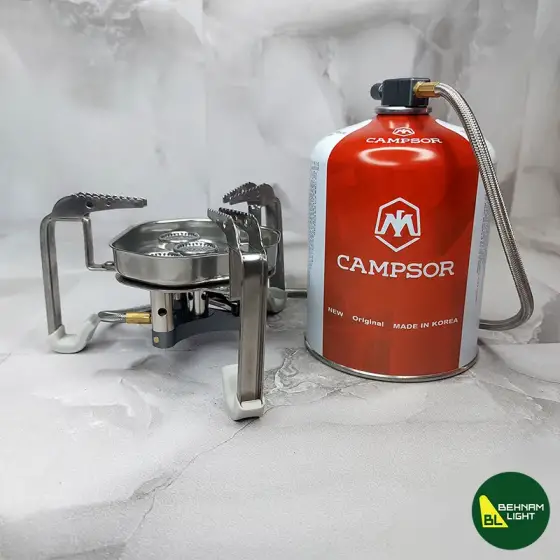 سرشعله شلنگ دار چهار شعله بابوس مدل B5532