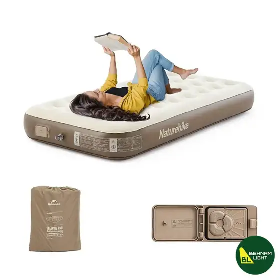 تشک بادی کمپینگ 1 نفره نیچرهایک مدل CNK2550WS013