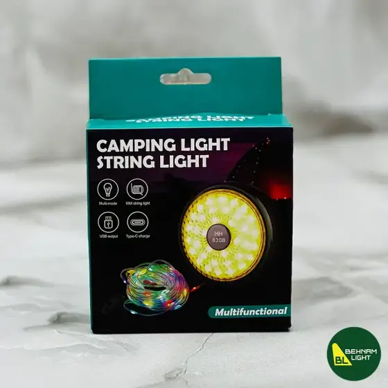 چراغ ریسه ای کمپینگ 10 متری مدل MH-8208