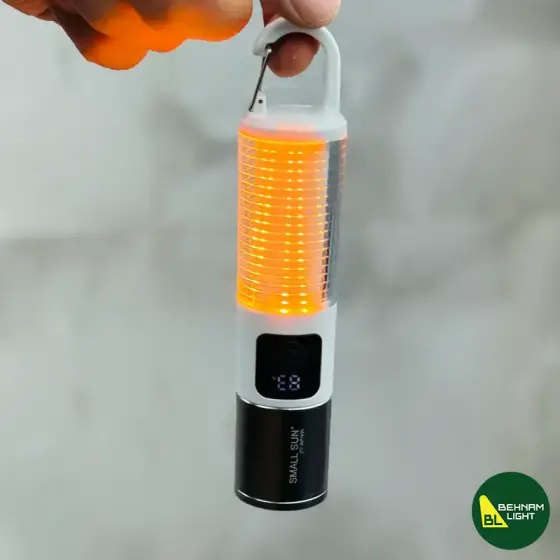 چراغ قوه فانوس دار کمپینگ اسمال سان مدل ZY-NF005