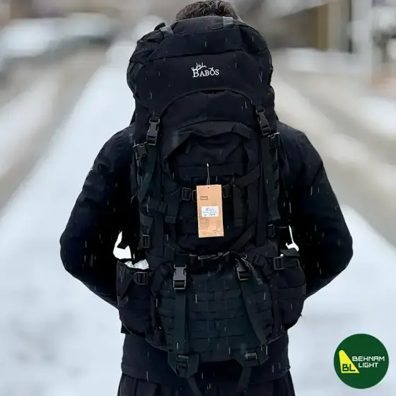 کوله پشتی تاکتیکال 80 لیتری بابوس مدل F615