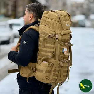 کوله پشتی تاکتیکال 80 لیتری بابوس مدل F615