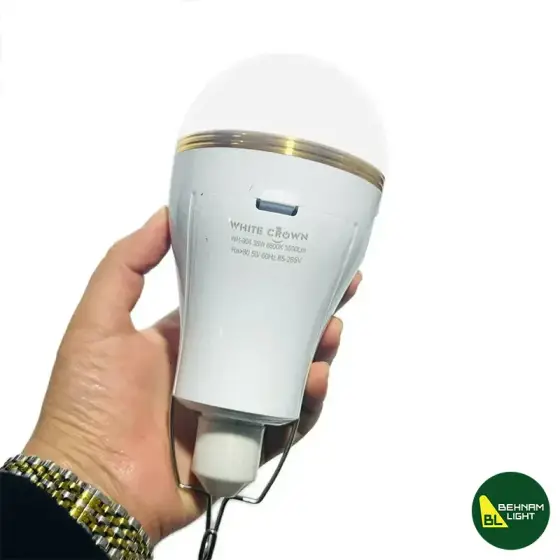 لامپ شارژی 35 وات زینگارو مدل WH-904