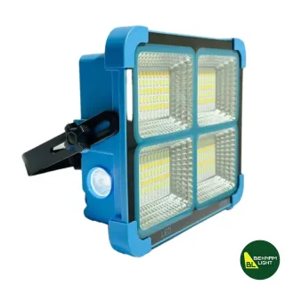 چراغ پروژکتور شارژی خورشیدی زینگارو مدل KM-731