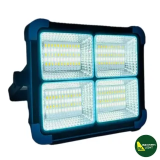 چراغ پروژکتور شارژی خورشیدی زینگارو مدل KM-731