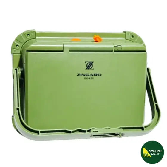 چراغ پروژکتور شارژی خورشیدی زینگارو مدل KK-428