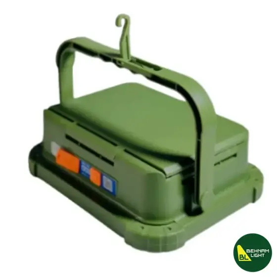 چراغ پروژکتور شارژی خورشیدی زینگارو مدل KK-428