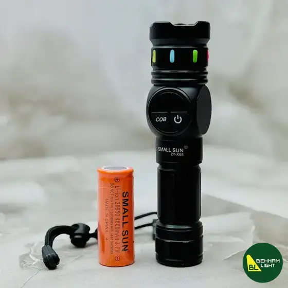 چراغ قوه اسمال سان مدل ZY-X88