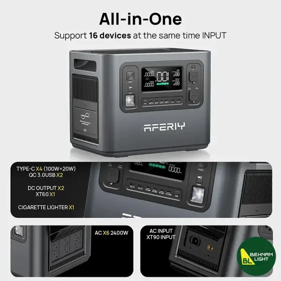 پاور استیشن 2400 وات افیری مدل AF-P210