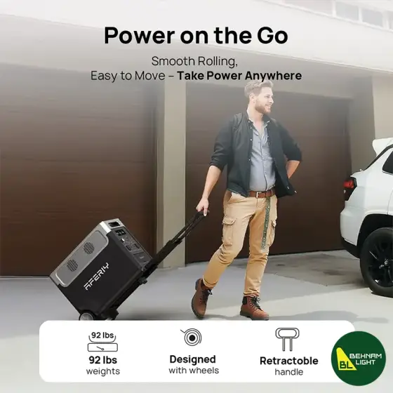 پاور استیشن 3600 وات قابل حمل افیری مدل P310