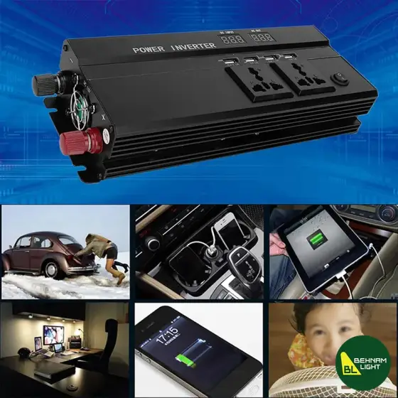 اینورتر مبدل برق خودرو تی بی ای مدل TBE4000W