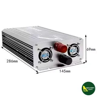 اینورتر مبدل برق خودرو تی بی ای مدل TBE2000W