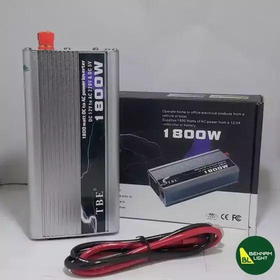 اینورتر مبدل برق خودرو تی بی ای مدل TBE1800W