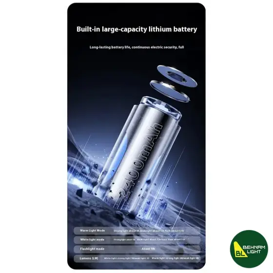 چراغ چندمنظوره کمپینگ بلک داگ مدل CBD2550ZM031