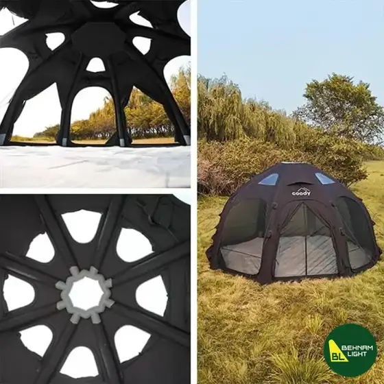 چادر بادی گنبدی 2-4 نفره Coody مدل dome