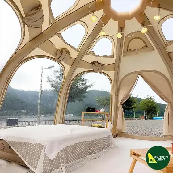 چادر بادی گنبدی 2-4 نفره Coody مدل dome