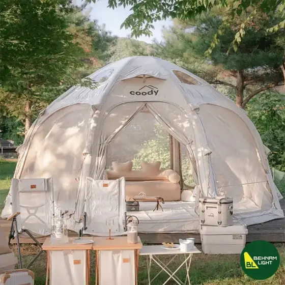 چادر بادی گنبدی 2-4 نفره Coody مدل dome