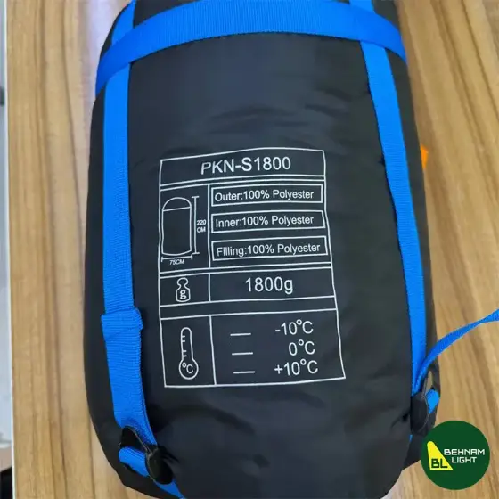 کیسه خواب 1800 گرم کله گاوی مدل PKN-S1800