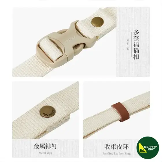 طناب آویز تزئینی چرم گاوی نیچرهایک مدل NH22PS003