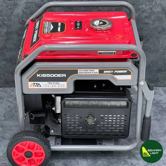 موتور برق 6.5 کیلووات سه گانه سوز ایزی پاور مدل Ki8500ER