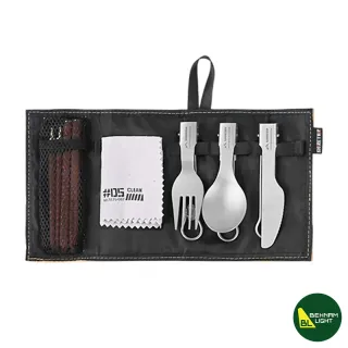 ست قاشق، چنگال، چاقو و چاپستیک تیتانیومی شاین تریپ مدل A589