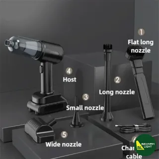 جارو برقی دستی شارژی ام دی اچ ال مدل MD-16