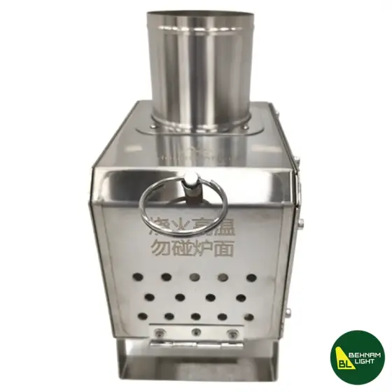 بخاری هیزمی کمپینگ ماونتین هایکر مدل SZK803