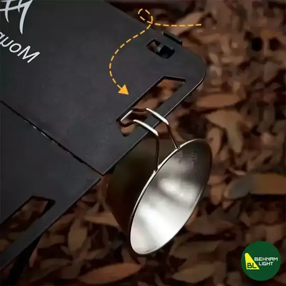 میز شیشه ای تاشو کمپینگ ماونتین هایکر مدل SZK728