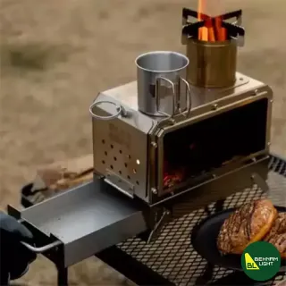 بخاری هیزمی کمپینگ ماونتین هایکر مدل SZK841