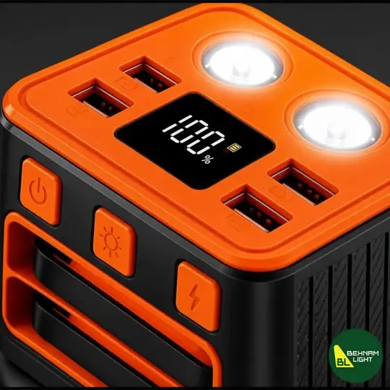 پاوربانک 50000 میلی آمپر 22.5 وات موکسوم مدل MX-PB204