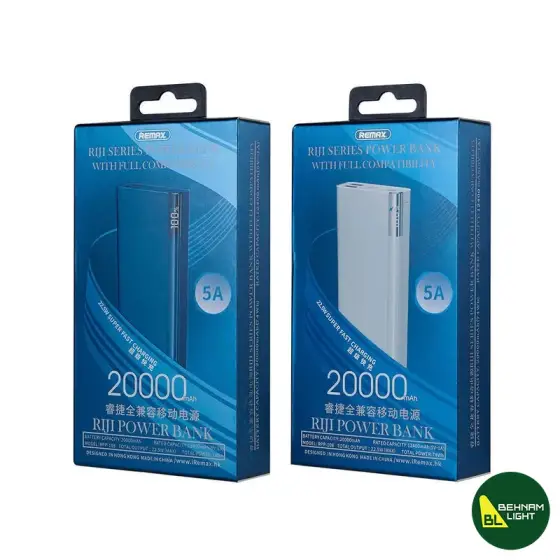 پاوربانک 20000 میلی آمپر ریمکس مدل RPP-108