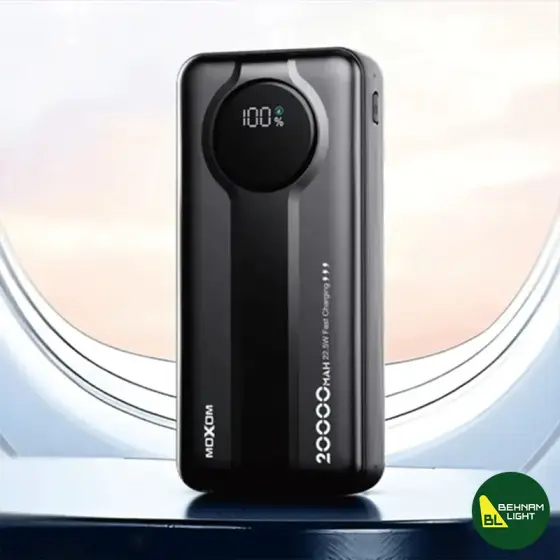 پاوربانک 20000 میلی آمپر 22.5 وات موکسوم مدل MX-PB207
