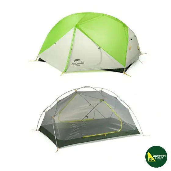 چادر دو نفره مونگار برند نیچرهایک Naturehike مدل NH17T007