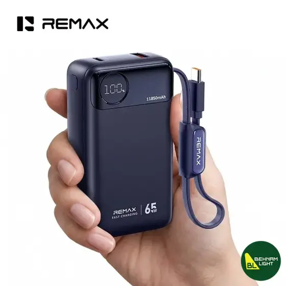 پاوربانک 11850 میلی آمپر ریمکس مدل T132