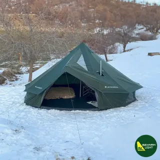 چادر سرخ پوستی 20 نفره طبیعت گردی بلک دیر