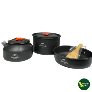 ست ظروف کوهنوردی 2 نفره نیچرهایک Naturehike