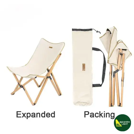 صندلی چوبی نیچرهایک مدل HN19Y001