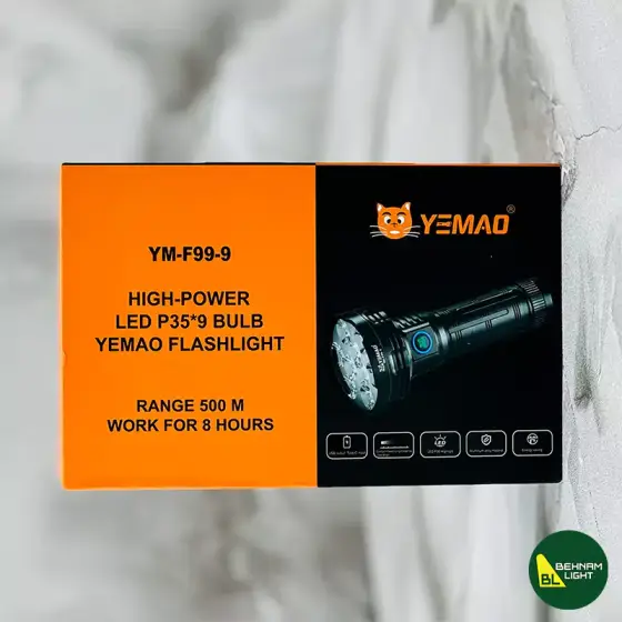 چراغ قوه یامو مدل YEMAO YM-F99-9