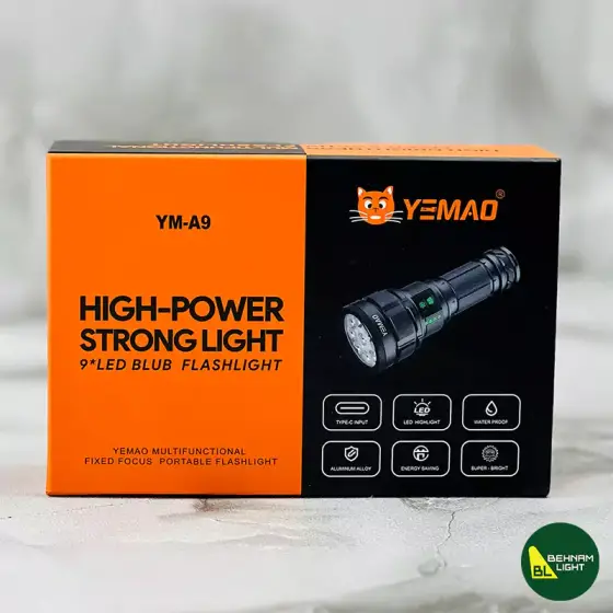 چراغ قوه یامو مدل YEMAO YM-A9
