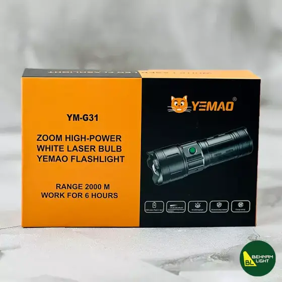 چراغ قوه یامو مدل YEMAO YM-G31