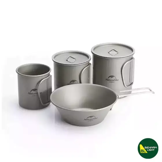 لیوان و کاسه تیتانیومی نیچرهایک مدل NH20CJ00520